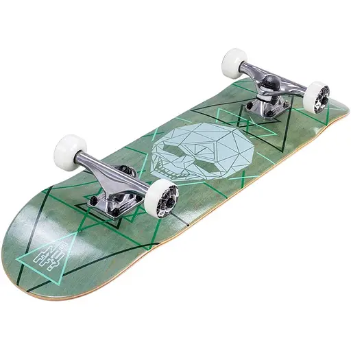 Скейтборд Enuff Geo Skull Зелений(1012-ENU2950-GR)