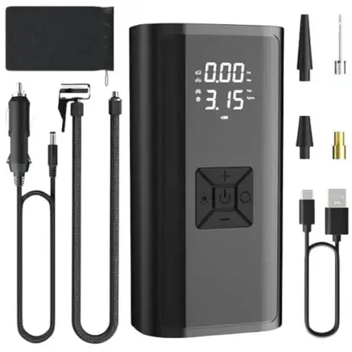 Портативний автомобільний повітряний насос Jn-058 BBL