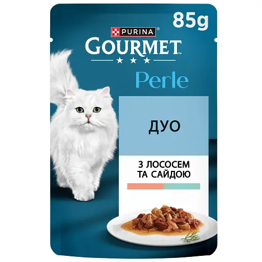 Набор влажного корма для кошек Gourmet Perle Duo в ассортименте 8 шт. + Gourmet Perle Duo в ассортименте 4 шт. 1.02 кг (12 шт. х 85 г) - фото 5