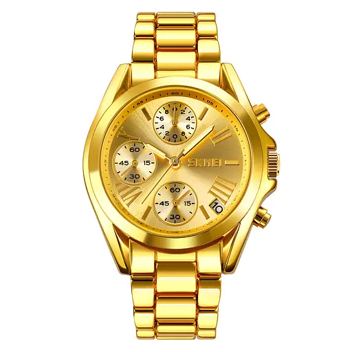 Наручний годинник жіночий 1897GD Gold Skmei acs0030485 - фото 1