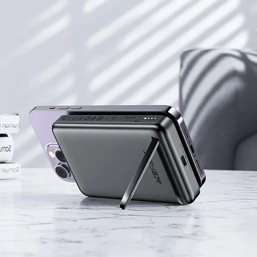 Портативний ЗП Power Bank Acefast M6 PD20W з БЗП 10000 mAh Black - фото 5