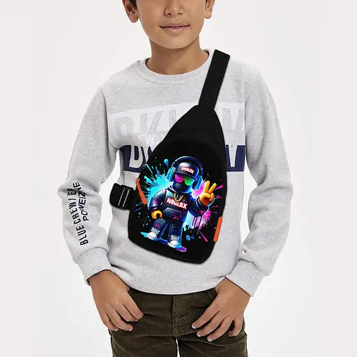 Сумка через плече дитяча Roblox 29х17 см сумка слінг для хлопчика (01988)