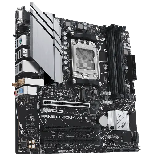 Материнська плата Asus B650M-A Prime Wi-Fi II Socket AM5 (PRIME B650M-A WIFI II) - фото 2