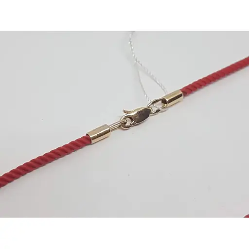 Ювелірний шнурок Імперія золота з текстилю з золотими вставками. ПК102И 60 - фото 3