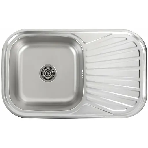 Кухонна мийка Platinum 7848 сатин (SP000000518) - фото 1