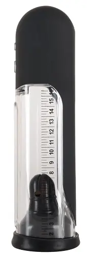 Вакуумная помпа Rebel Automatic Penis Pump 24 см прозрачный - фото 2