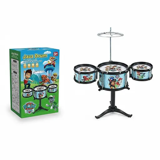 Компактная барабанная установка «Герой» DX 1001-11– игровой набор для юного музыканта - фото 2