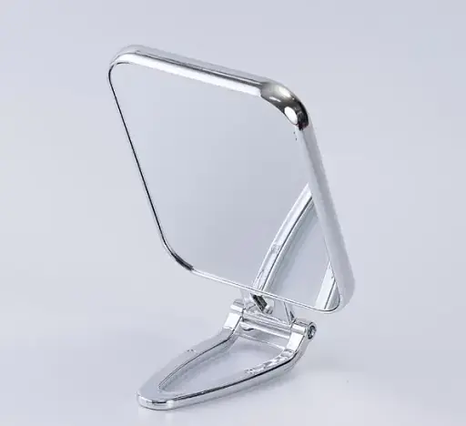 Дзеркало косметичне Salon Professional настільне 6 дюймів для щоденного макіяжу cріблясте - фото 3