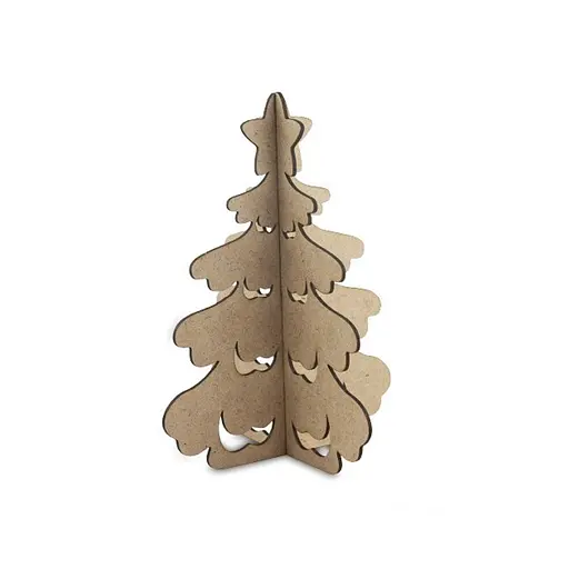 Заготовка для декорування "Новорічна ялинка 2" Fabrika Decoru FDPO-112 - фото 1