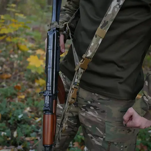 Ремінь Kiborg 3-точковий Original MultiCam (1000-k8032) - фото 10