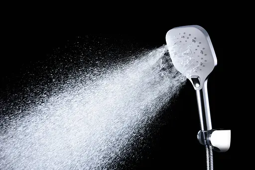 Душова система із термостатом Imprese Centrum LT верхній душ 255 мм ABS квадрат хром T-15260LT, Хром - фото 4