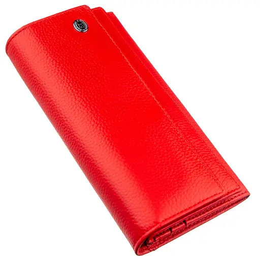 Кожаный женский кошелек ST Leather 10х18.5 см acs0014709 - фото 1