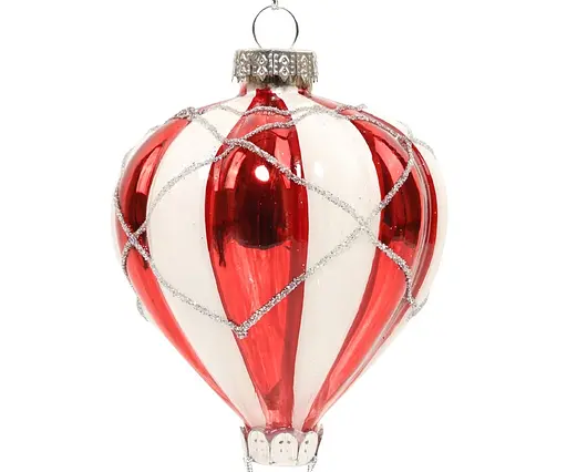 Елочное украшение "Санта на воздушном шаре" 7,3*15 см, YQ1465957 - фото 3