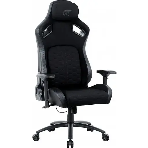 Геймерське крісло GT Racer (X-7341 Fabric Black) - фото 2