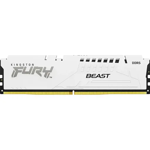 Модуль пам'яті DDR5 Kingston Fury Beast 32GB 6000MHz White (KF560C36BWE-32) [148745] - фото 2