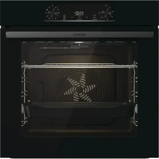 Духова шафа Gorenje електрична 77 л, A, IconLed, чорний - фото 1