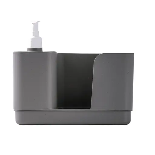 Кухонный органайзер с дозатором для моющего средства Snips, серый - фото 3