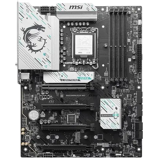 Материнська плата MSI B860 Gaming PLUS WIFI s1851 B860 4xDDR5 M.2 HDMI DP WiFi BT ATX