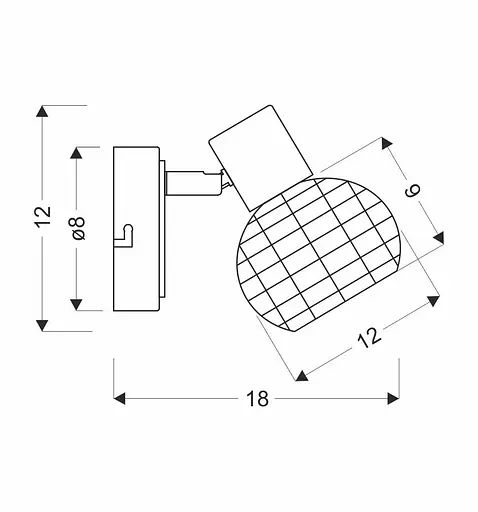 Бра Candellux 91-12197 Tajga - фото 4