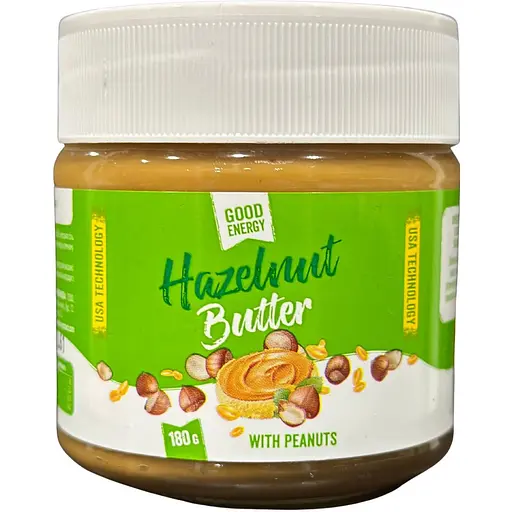 Паста Good Energy фундук с арахисом 180 г (731399)
