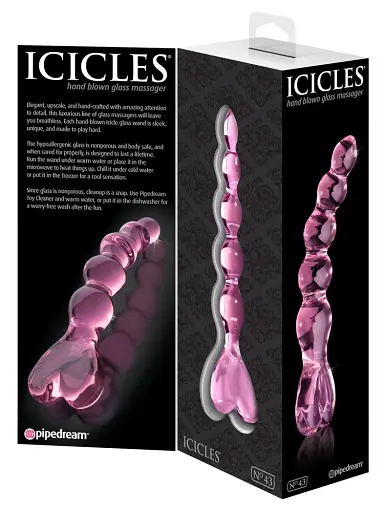Стимулятор Icicles Model 43, 20 см рожевий - фото 5