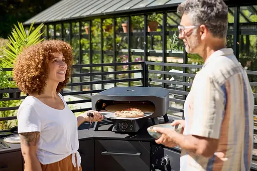 Мультифункціональна газова піч для піци Cozze 17 Classic Rotate Black Edition (90437) - фото 6