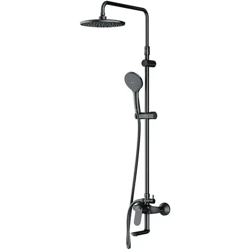 Душова система Am.Pm Sunny black F0785C922, Чорний матовий - фото 1