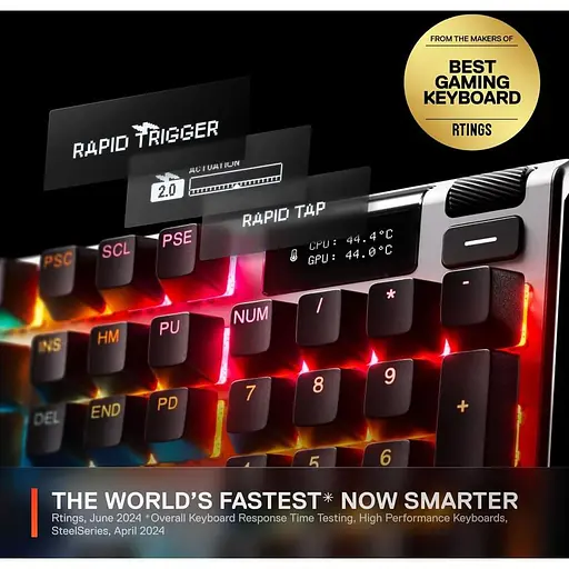 Клавіатура SteelSeries Apex Pro Gen 3 UA (64660) - фото 10