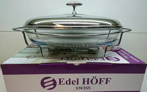 Мармит настольный подогреватель еды Edelhoff EH-8522 термостойкая стеклянная посуда с подогревом - фото 9