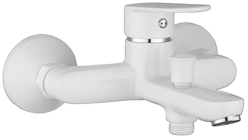 Змішувач для ванни Imprese Laska 10040W Білий - фото 1