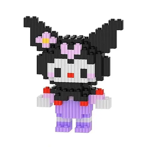 Детский конструктор Beixi Blocks Kuromi на 560 деталей
