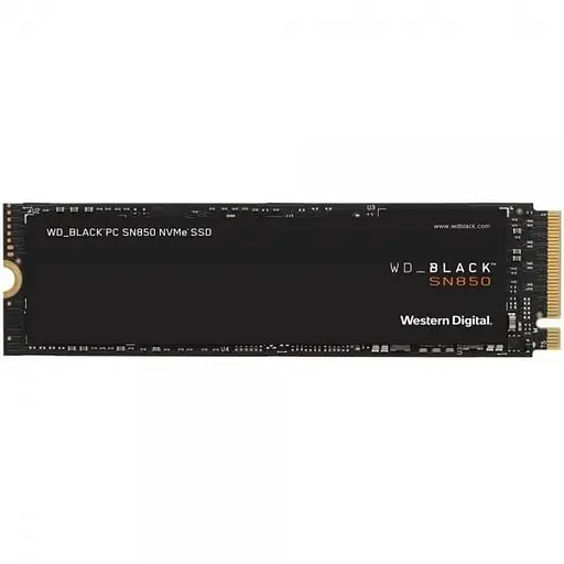 SSD-накопитель WD Black SN850X 1 ТБ (WDS100T2X0E) - фото 1