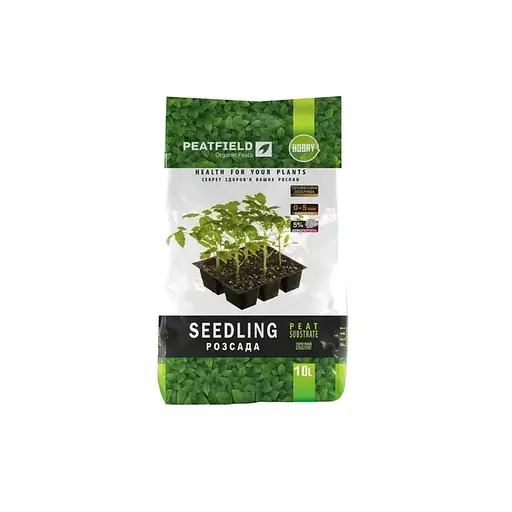 Субстрат для рассады, 10л, Peatfield (Питфилд)