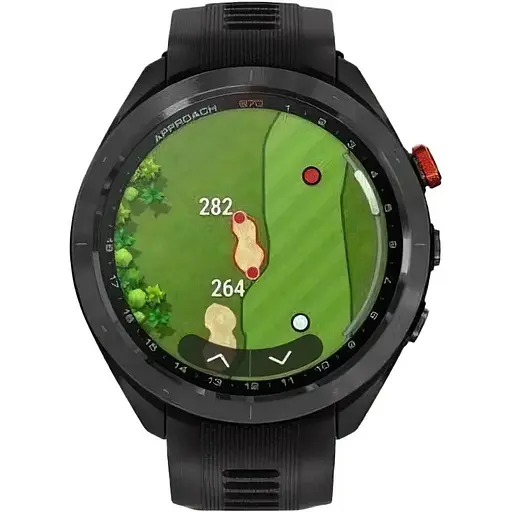 Смарт-годинник Garmin Approach S70 47mm B. Ceramic Bezel w. Black S. Band (010-02746-02/12) - фото 6
