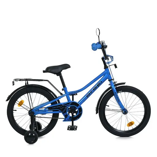Велосипед дитячий MB 18012-1 колеса 18 дюймів, синій - фото 7
