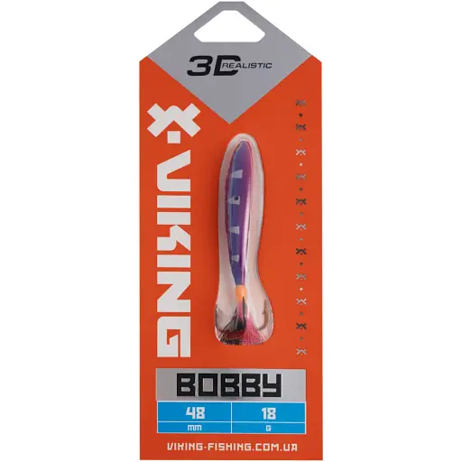 Бокоплав Viking Fishing Bobby 48mm 18.0g #09 Strange Perch - фото 2