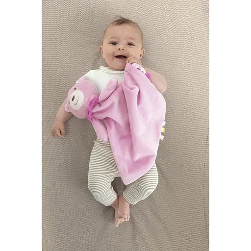 М'яка іграшка-комфортер музична Chicco Maxi Doudou рожева (12159.10) - фото 5