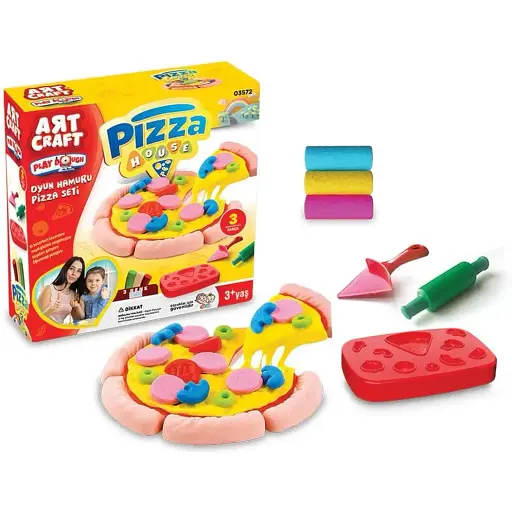 Набір для творчості з тіста Dede Art Craft Піца 160 г (3555)