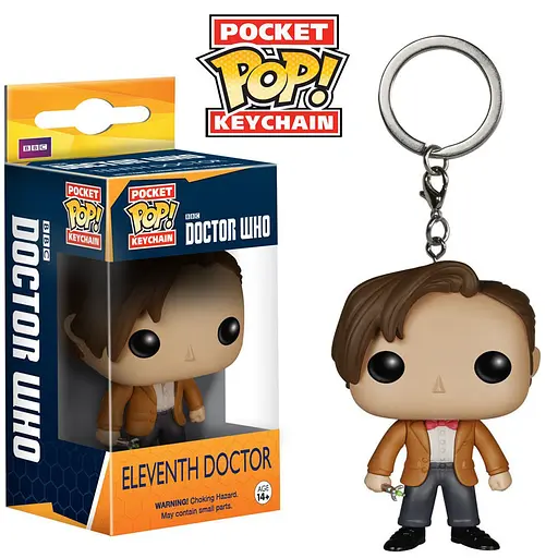 Фигурка-брелок Doctor (10-11-12) Доктор Кто Doctor Who Funko Pop - фото 1