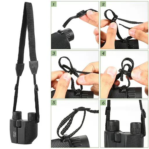 Портативный бинокль Luxun 10x25 - фото 5