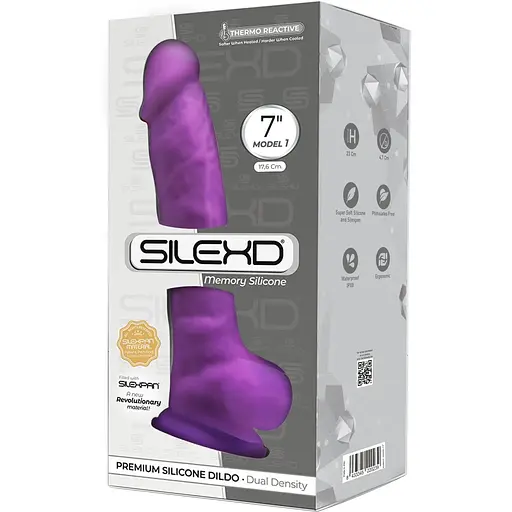 Фалоімітатор SilexD Johnny Purple - фото 2