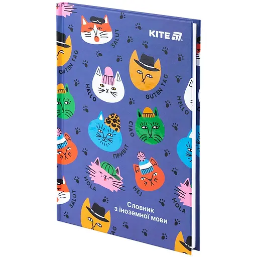Словарь для записи иностранных слов Kite Cats 60 листов (K25-407-2) - фото 2