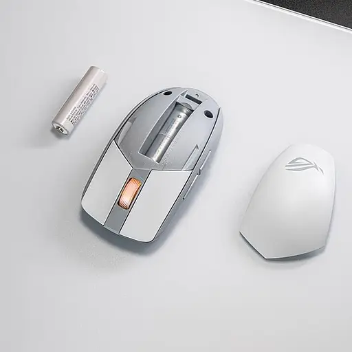 Миша ASUS ROG Strix Impact III Wireless White (90MP03D0-BMUA10) - фото 9