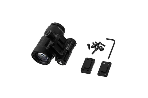 Збільшувач Sig Optics 5Х JULIET5-MICRO 5X24MM, PUSH-BUTTON MOUNT WITH SPACERS, BLACK - фото 5