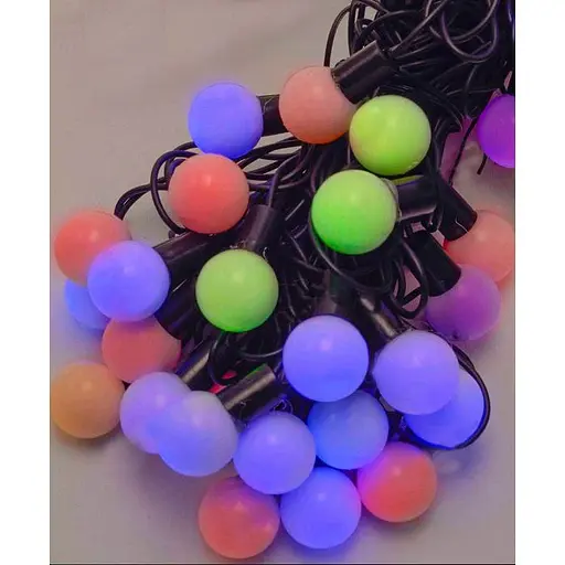 Гирлянда Шарики Brille 1316-54 переходник 20 LED 5 м 18 мм