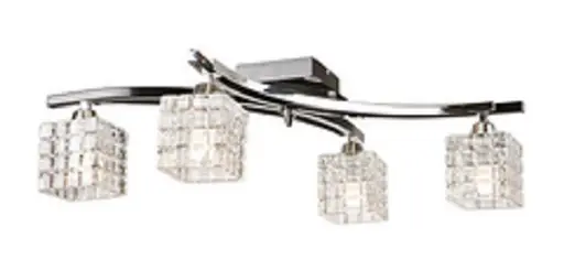 Люстра Alicja LM-4.20/czar, 4x60w, E 27, черный