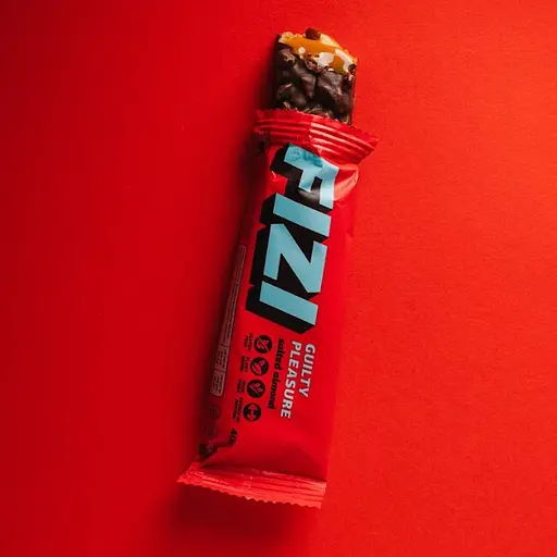 Батончик шоколадний Fizi Guilty Pleasure Salted Almond 40 г - фото 8