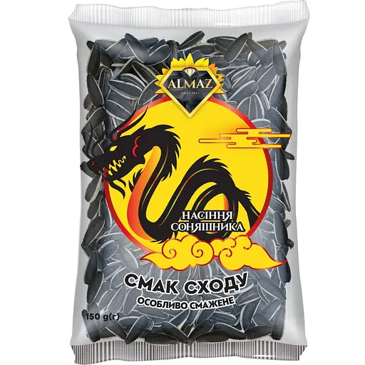 Насіння соняшника Almaz Схід обсмажене 150 г