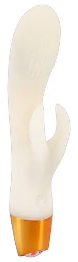Вібратор You2Toys-кролик Glow In The Dark Rabbit 19.5 см білий - фото 2