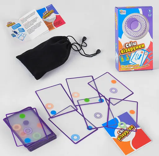 Настольная игра "Свиш Узоры" UKB-B 0037-1 4FUN Game Club, 42 карты, в коробке (6904660111066) - фото 2